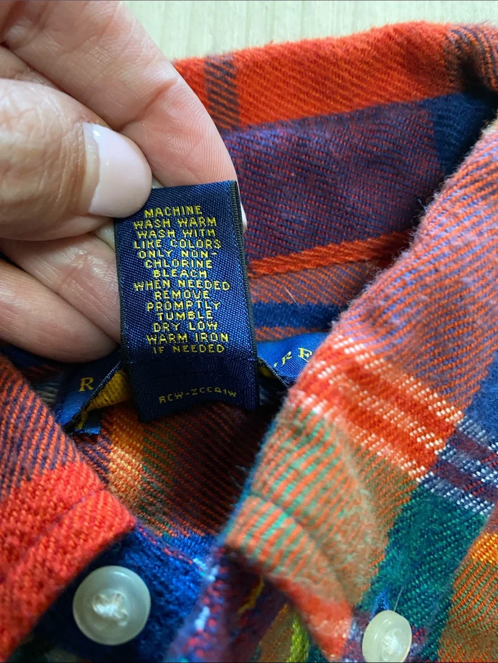 Ralph Lauren Plaid Button-Down Shirt- Fall/Thanksgiving